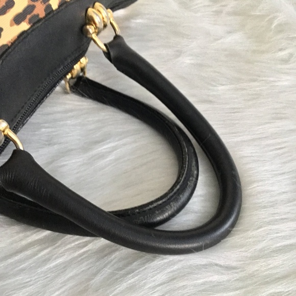 Authentic Vintage Baroque Leopard Versace Handbag - Picture 5 of 8